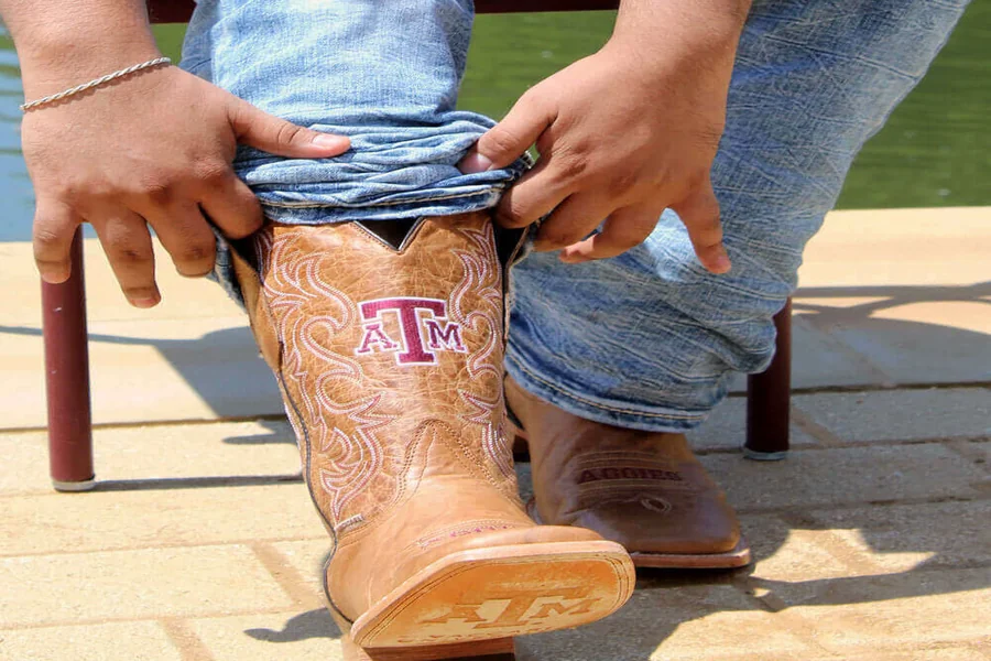 Texas A&M Cowboy Boots The Ultimate Aggie Fan Guide